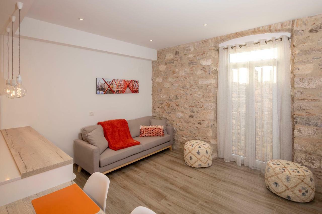 Apartament Apartamento Historico En El Barri Vell Girona Zewnętrze zdjęcie